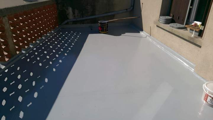 Terrasse en résine Sauvian