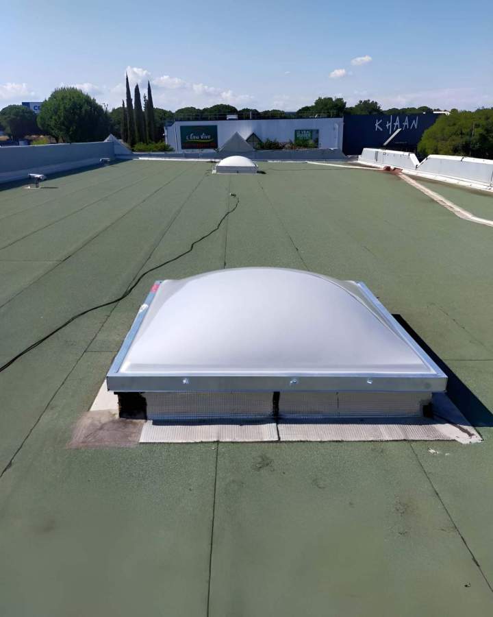 Rénovation dôme Sauvian